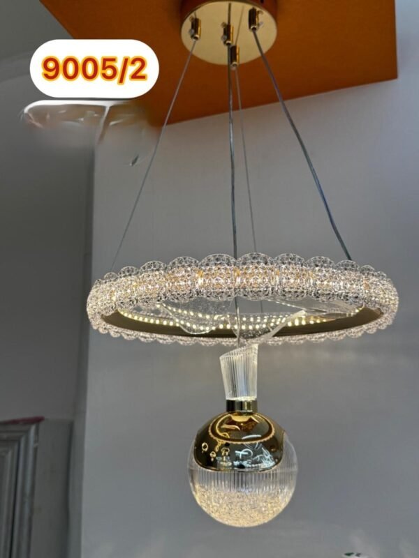 LED Pendant with Hanging Drop Light-9005/2