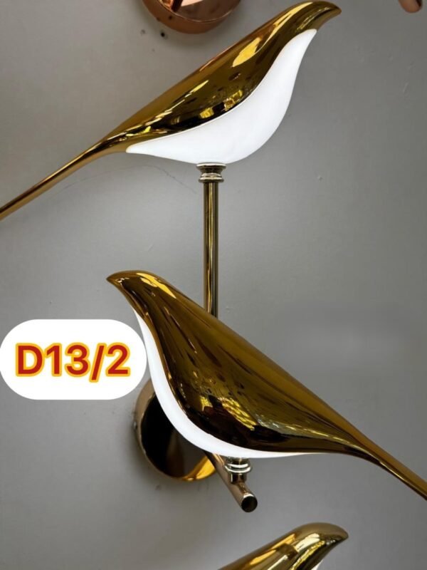 LED 2 Bird Wall Lamp D13/2