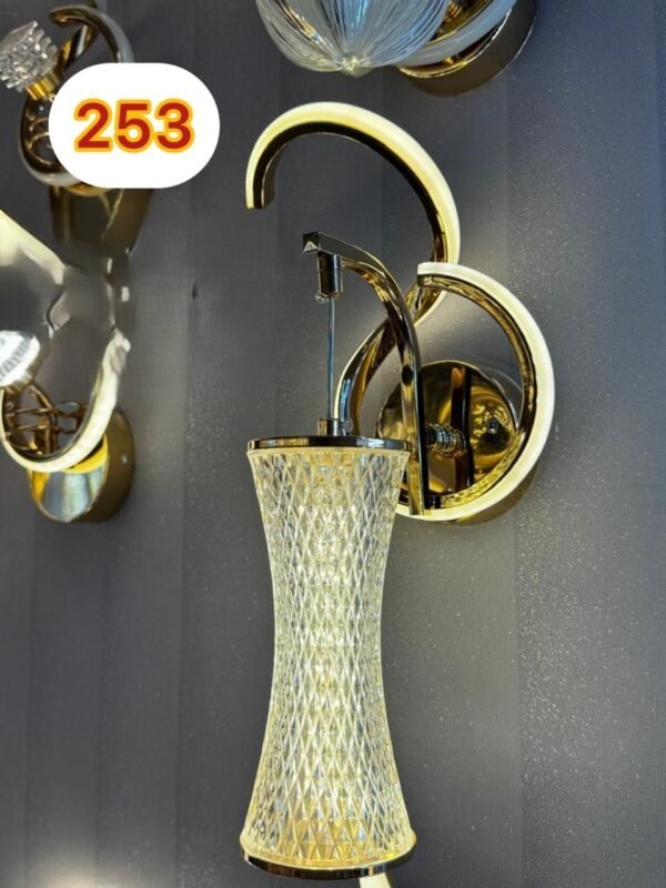 LED Wall Light with Hanging Drop Light 253/1