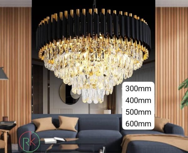 Obsidian Luxe Crystal Chandelier 9002/600MM
